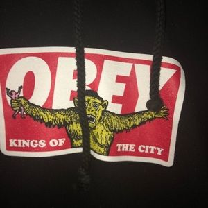 Black Obey “Kings of the City” Hoodie